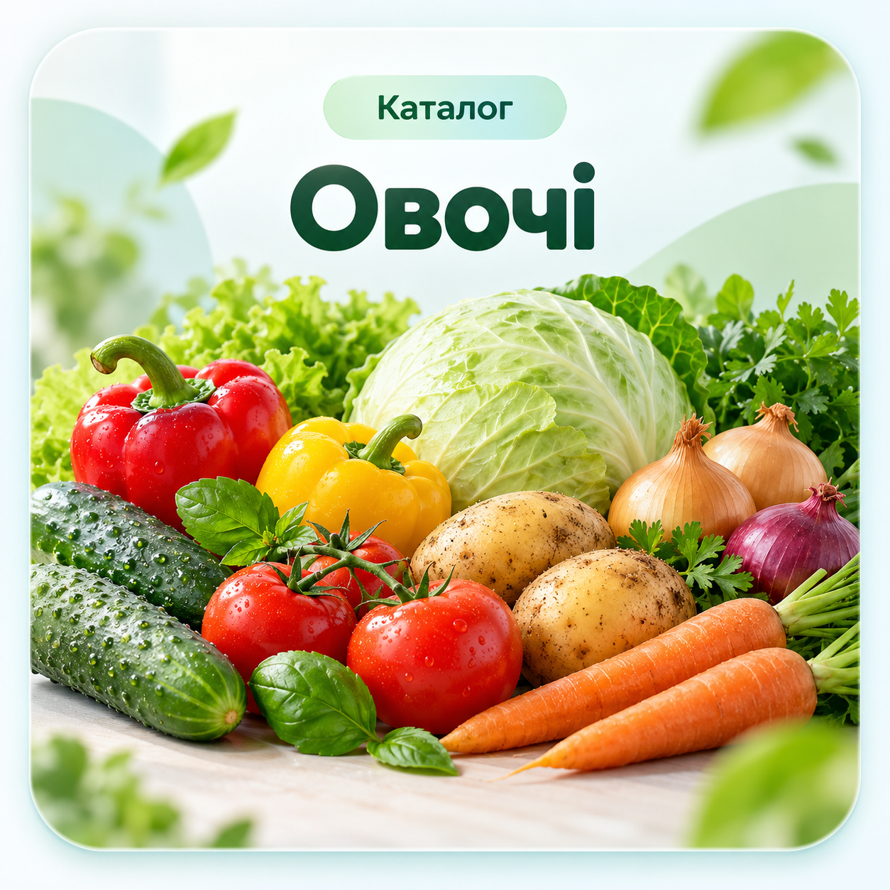 Овочі